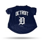 Detroit Tigers Pet Tee Shirt Size S