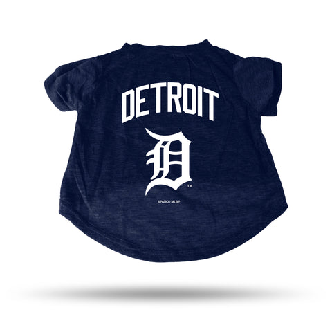 Detroit Tigers Pet Tee Shirt Size XL