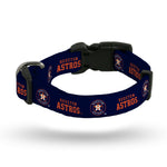 Houston Astros Pet Collar Size L