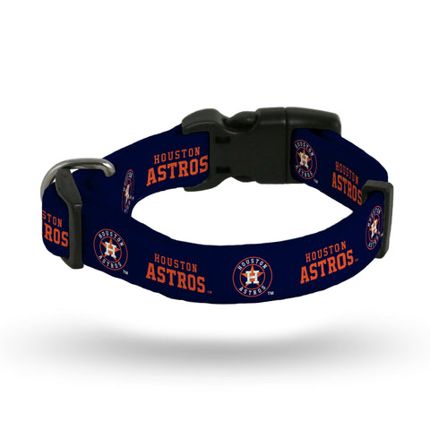 Houston Astros Pet Collar Size S