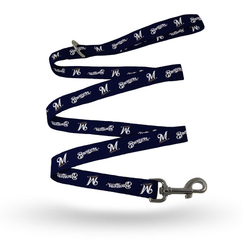 Milwaukee Brewers Pet Leash Size S/M