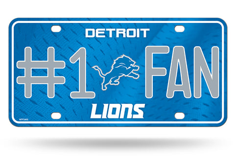 Detroit Lions License Plate #1 Fan