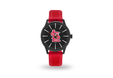 St. Louis Cardinals Watch Men's Cheer Style with Red Watch Band