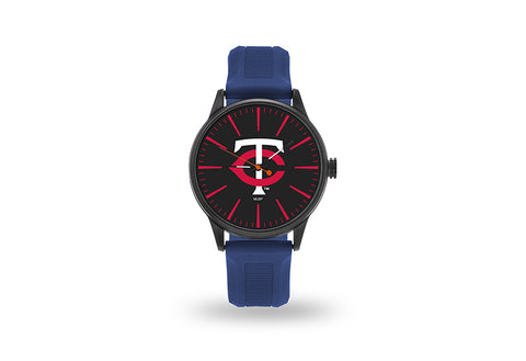 Minnesota Twins Watch Men's Cheer Style with Navy Watch Band