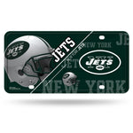 New York Jets License Plate Metal