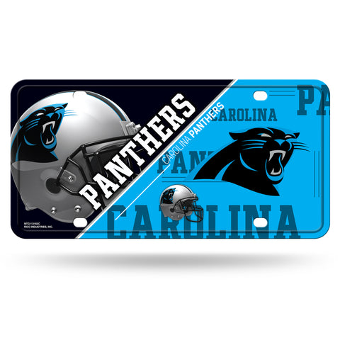 Carolina Panthers License Plate Metal