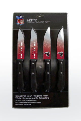 Atlanta Falcons Knife Set - Steak - 4 Pack