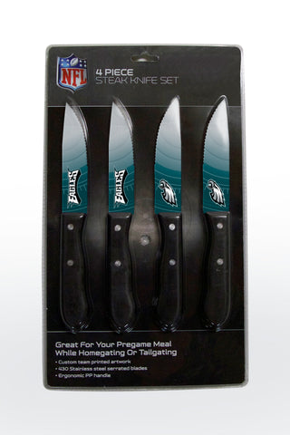 Philadelphia Eagles Knife Set - Steak - 4 Pack