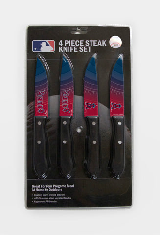 Los Angeles Angels Knife Set - Steak - 4 Pack