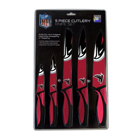 Atlanta Falcons Knife Set - Kitchen - 5 Pack