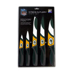 Green Bay Packers Knife Set - Kitchen - 5 Pack