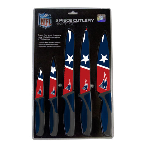 New England Patriots Knife Set - Kitchen - 5 Pack