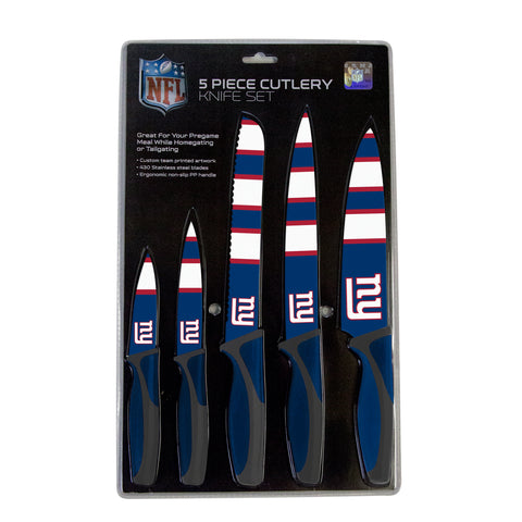 New York Giants Knife Set - Kitchen - 5 Pack