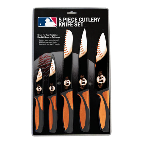 San Francisco Giants Knife Set - Kitchen - 5 Pack