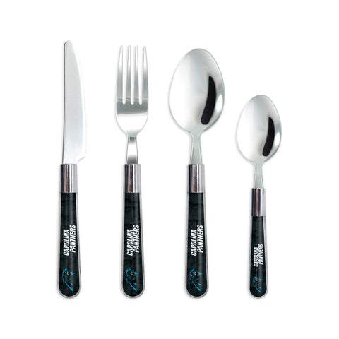 Carolina Panthers Flatware Set 16 Piece