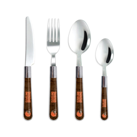 Cleveland Browns Flatware Set 16 Piece