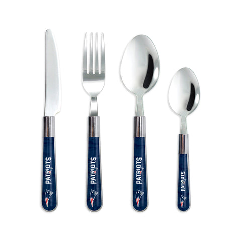 New England Patriots Flatware Set 16 Piece