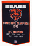 Chicago Bears Banner 24x36 Wool Dynasty