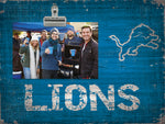 Detroit Lions Clip Frame