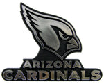 Arizona Cardinals Auto Emblem - Silver