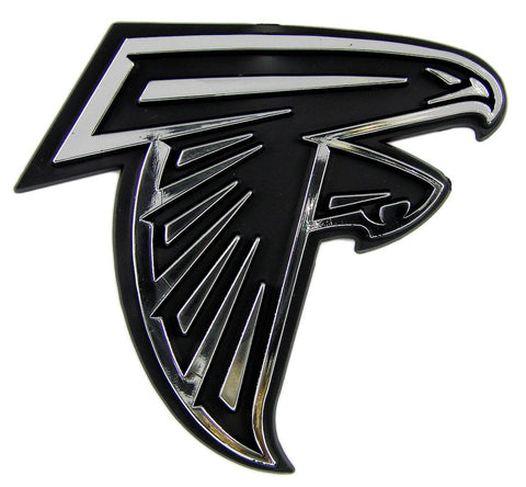 Atlanta Falcons Auto Emblem - Silver