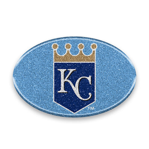 Kansas City Royals Auto Emblem - Oval Color Bling