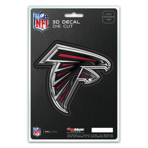 Atlanta Falcons Decal 5x8 Die Cut 3D Logo Design