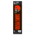 Cleveland Browns Decal Die Cut Slogan Pack