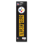 Pittsburgh Steelers Decal Die Cut Slogan Pack