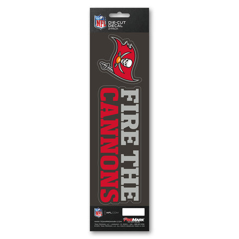 Tampa Bay Buccaneers Decal Die Cut Slogan Pack