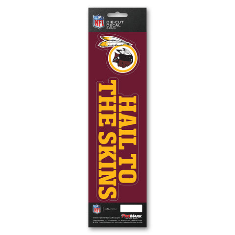 Washington Redskins Decal Die Cut Slogan Pack