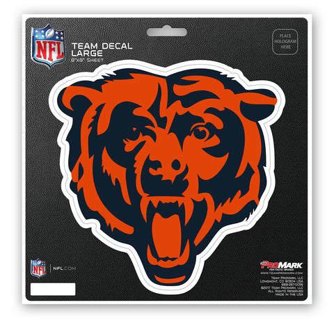 Chicago Bears Decal 8x8 Die Cut
