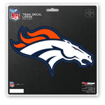 Denver Broncos Decal 8x8 Die Cut