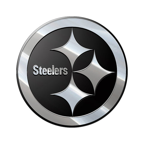 Pittsburgh Steelers Auto Emblem - Premium Metal
