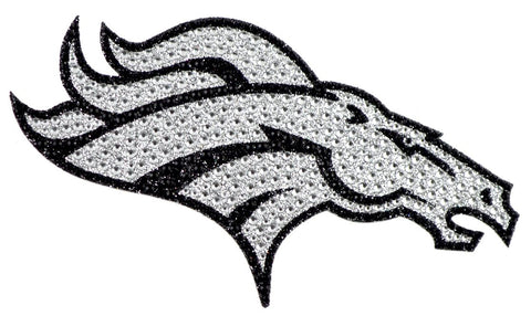 Denver Broncos Auto Emblem - Rhinestone Bling