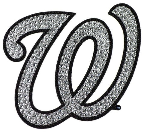 Washington Nationals Auto Emblem - Rhinestone Bling