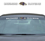 Baltimore Ravens Decal 35x4 Windshield