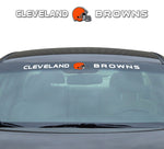 Cleveland Browns Decal 35x4 Windshield