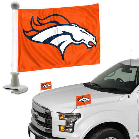 Denver Broncos Flag Set 2 Piece Ambassador Style