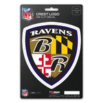 Baltimore Ravens Decal Shield Design