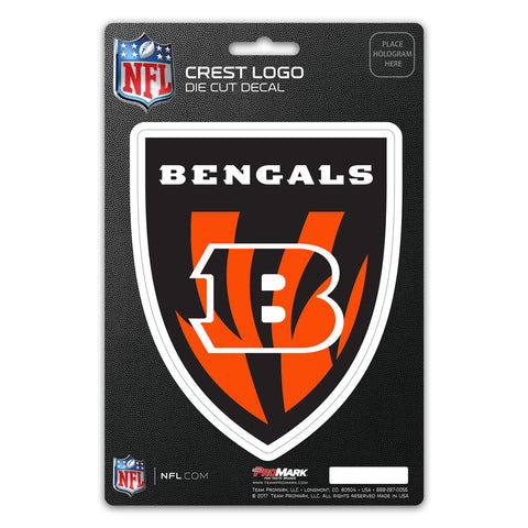 Cincinnati Bengals Decal Shield Design