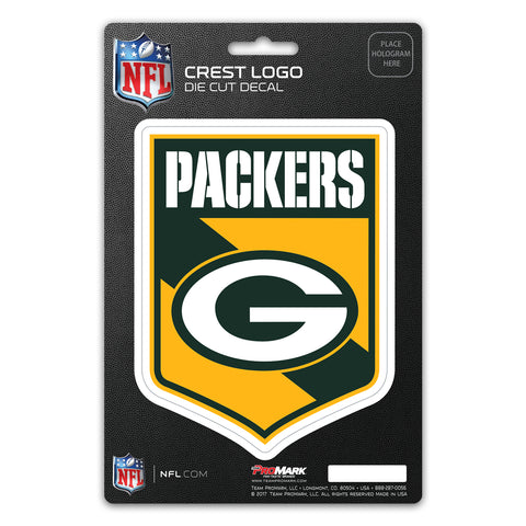 Green Bay Packers Decal Shield Design