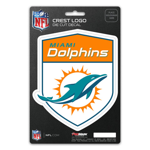 Miami Dolphins Decal Shield Design