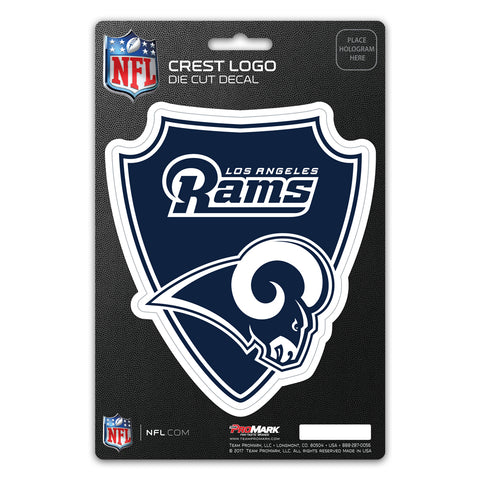 Los Angeles Rams Decal Shield Design