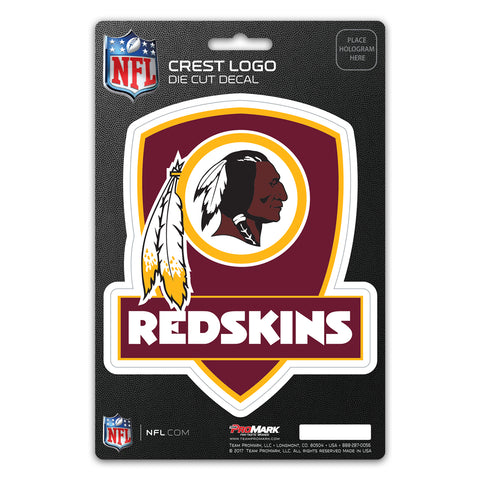 Washington Redskins Decal Shield Design