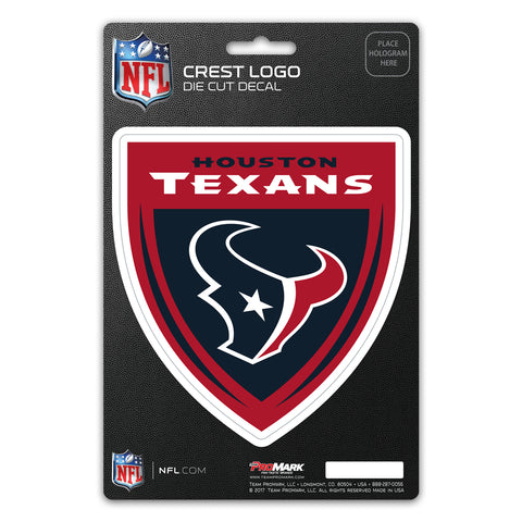 Houston Texans Decal Shield Design