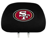 San Francisco 49ers Headrest Covers