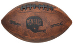 Cincinnati Bengals Football - Vintage Throwback - 9 Inches