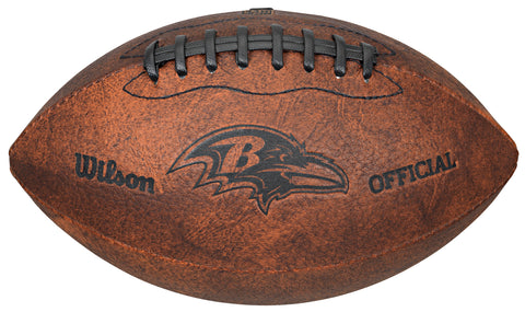Baltimore Ravens Football - Vintage Throwback - 9 Inches