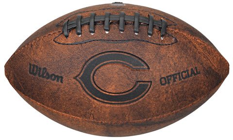 Chicago Bears Football - Vintage Throwback - 9 Inches